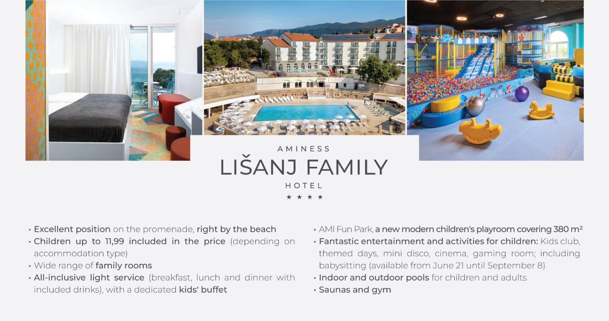 Aminess Vival Casa Lisanj Hotel Novi Vinodolski Bagian luar foto